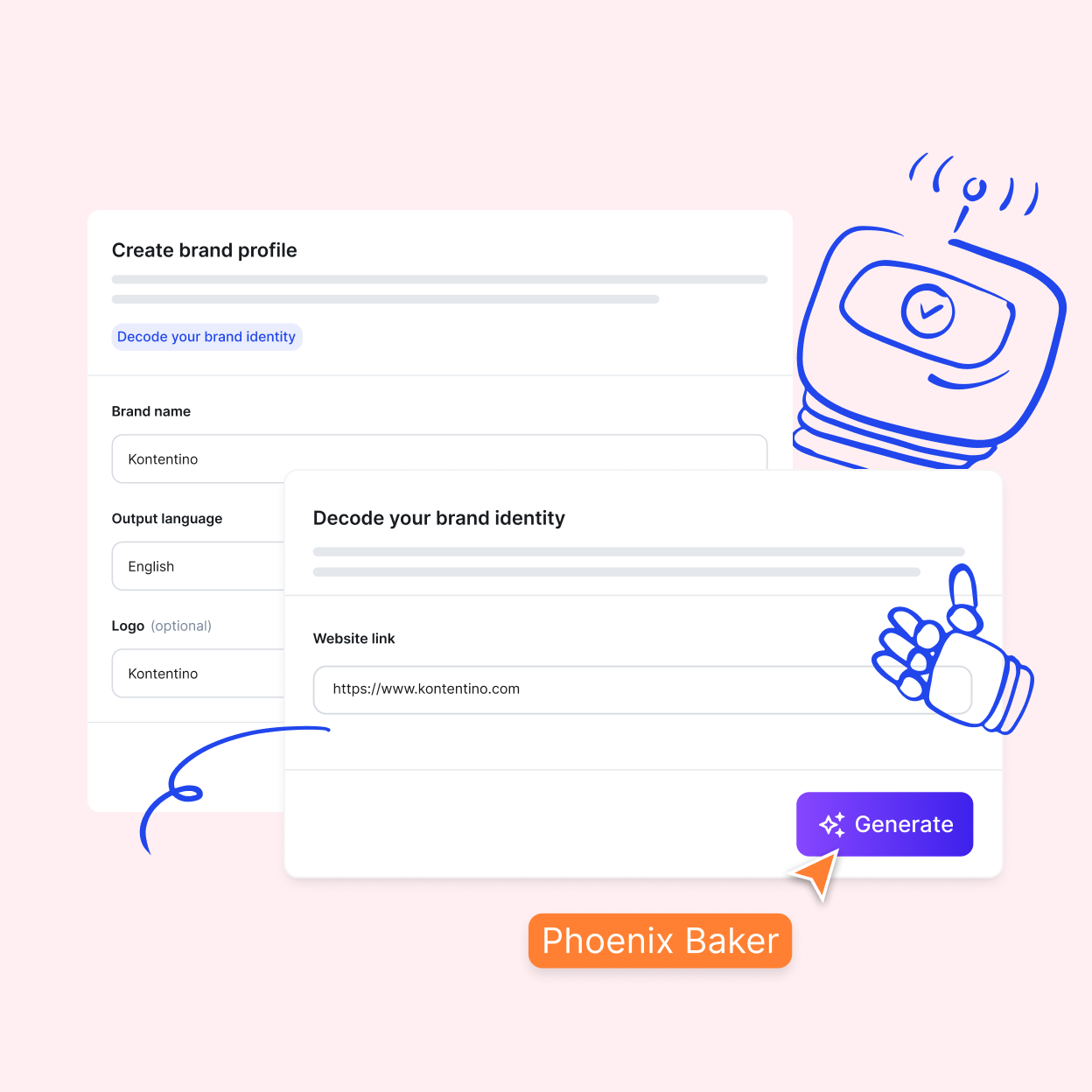 Your brand, your tone, always on point.