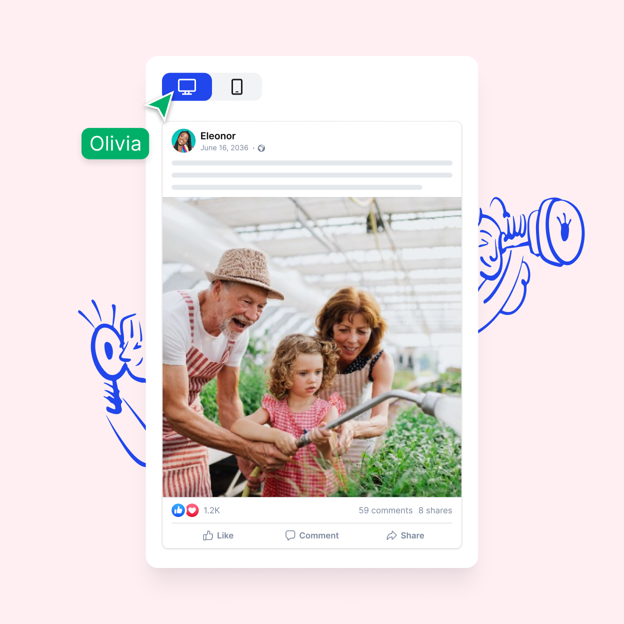 Preview before publishing.