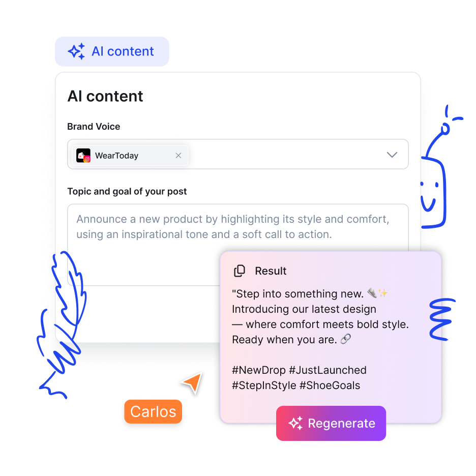 AI made for social media managers.
