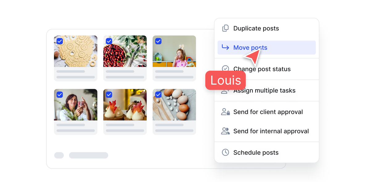Duplicate and move in bulk