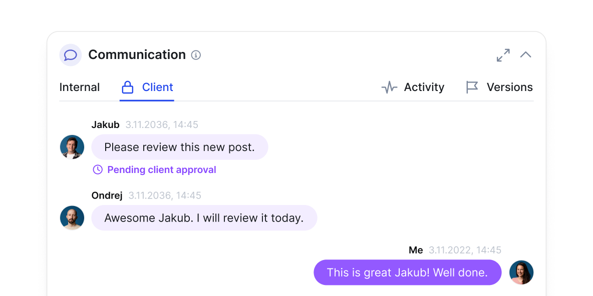 Collaborate efficiently