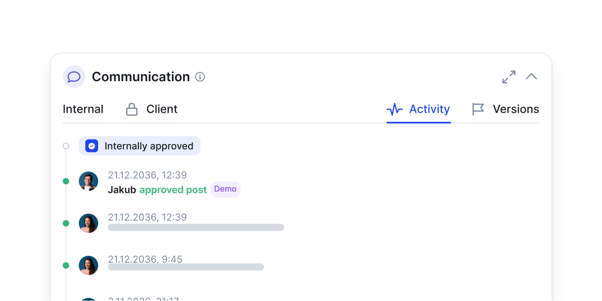 Keep track of every change