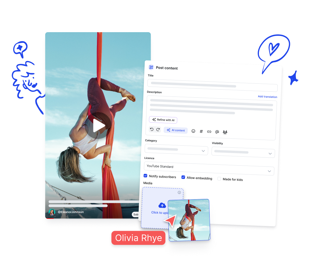 Kontentino social management tool